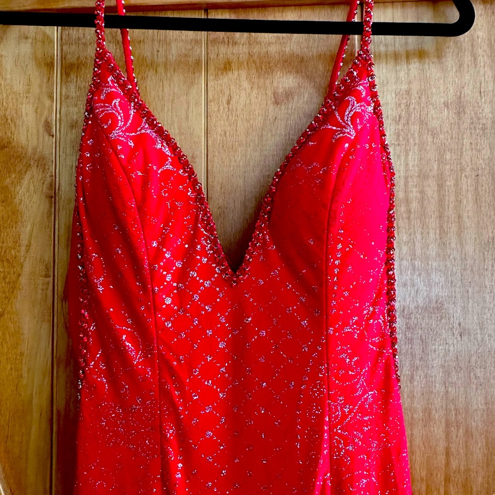 Red Jovani 57897 Gown Size 6